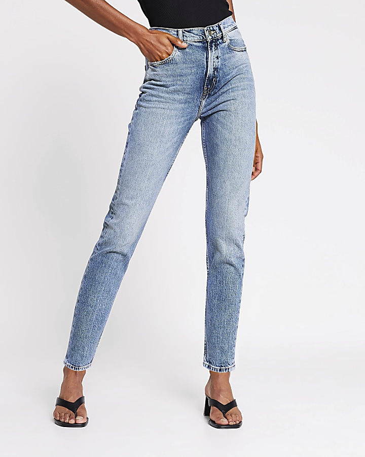 Blue Brooke high rise slim jeans