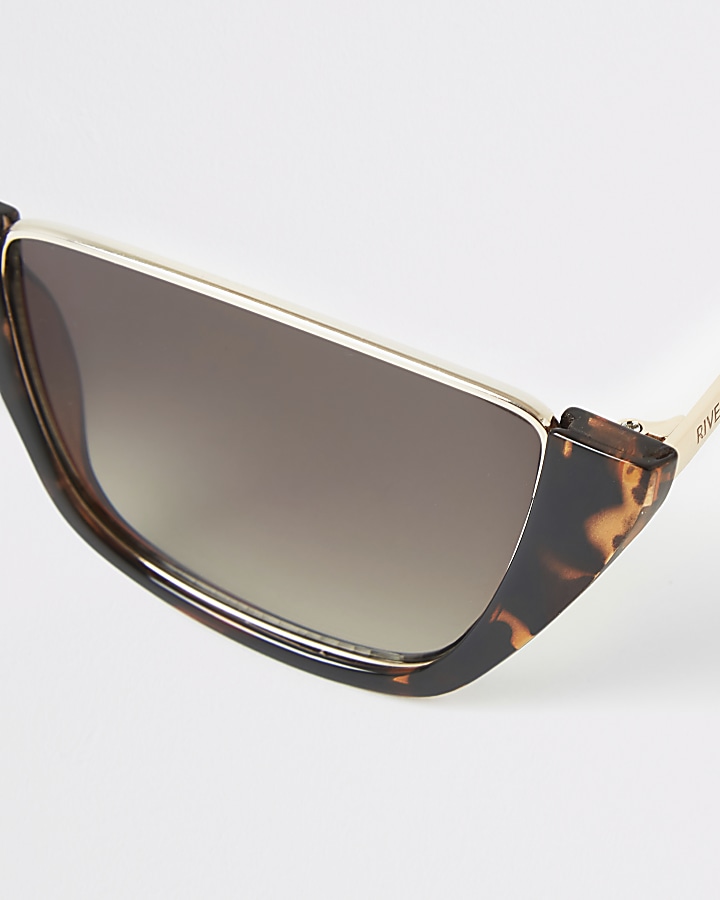 brown tortoiseshell demi sunglasses