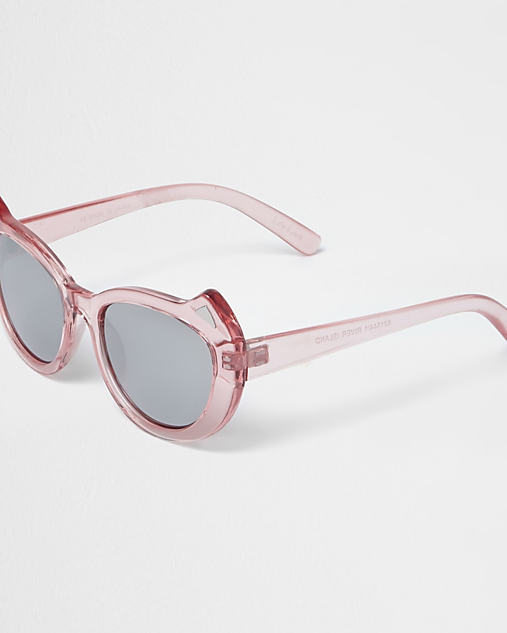Mini girls pink kitty sunglasses
