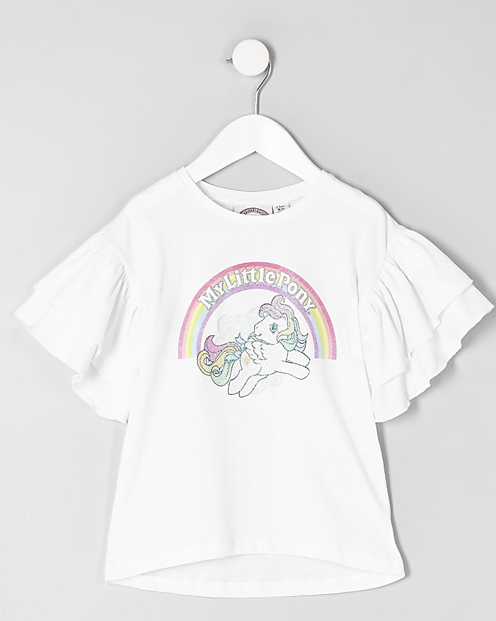 Mini girls white ‘My Little Pony’ T-shirt