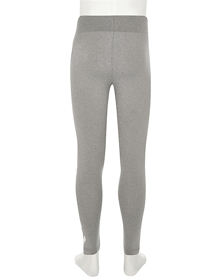Girls Converse grey leggings