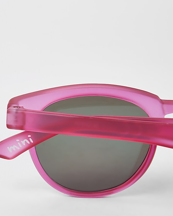 Mini girls bright pink sunglasses