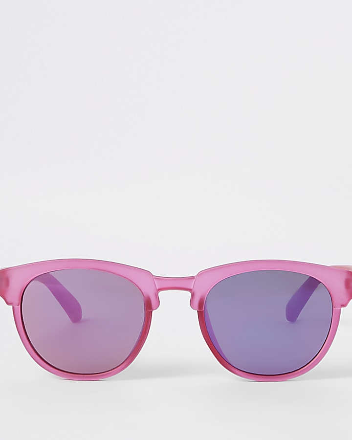 Mini girls bright pink sunglasses
