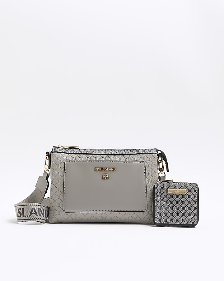 River island cheap handbags grey