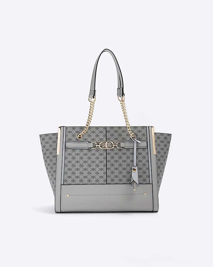 River island store grey purse