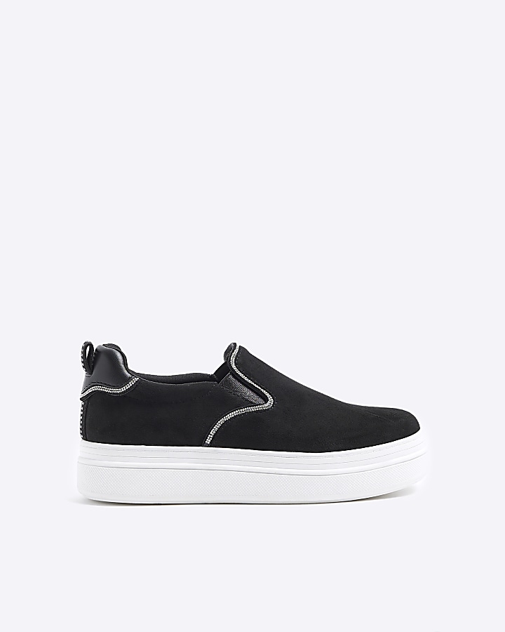 River island hot sale platform trainers