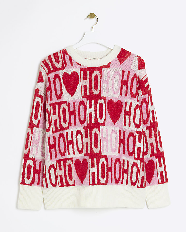 Red Christmas jumper