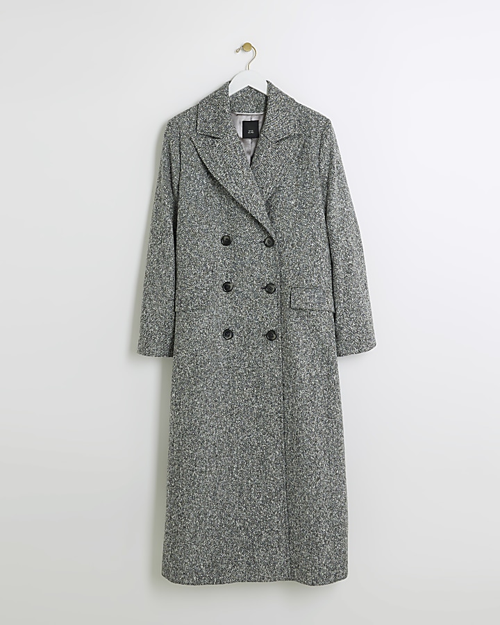 Grey RI Studio smart longline coat