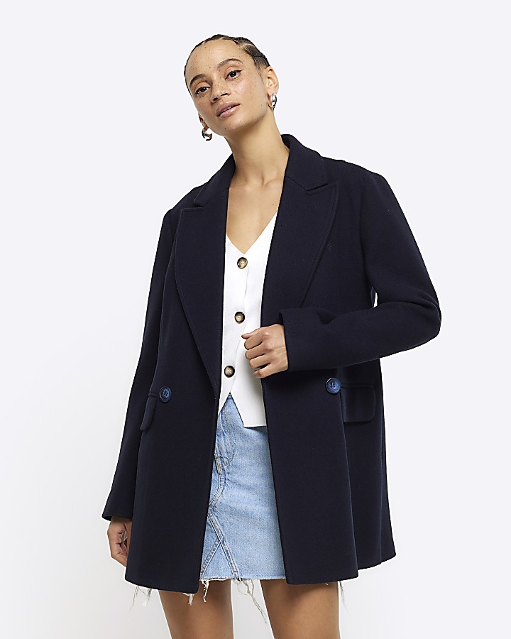 Navy oversized blazer