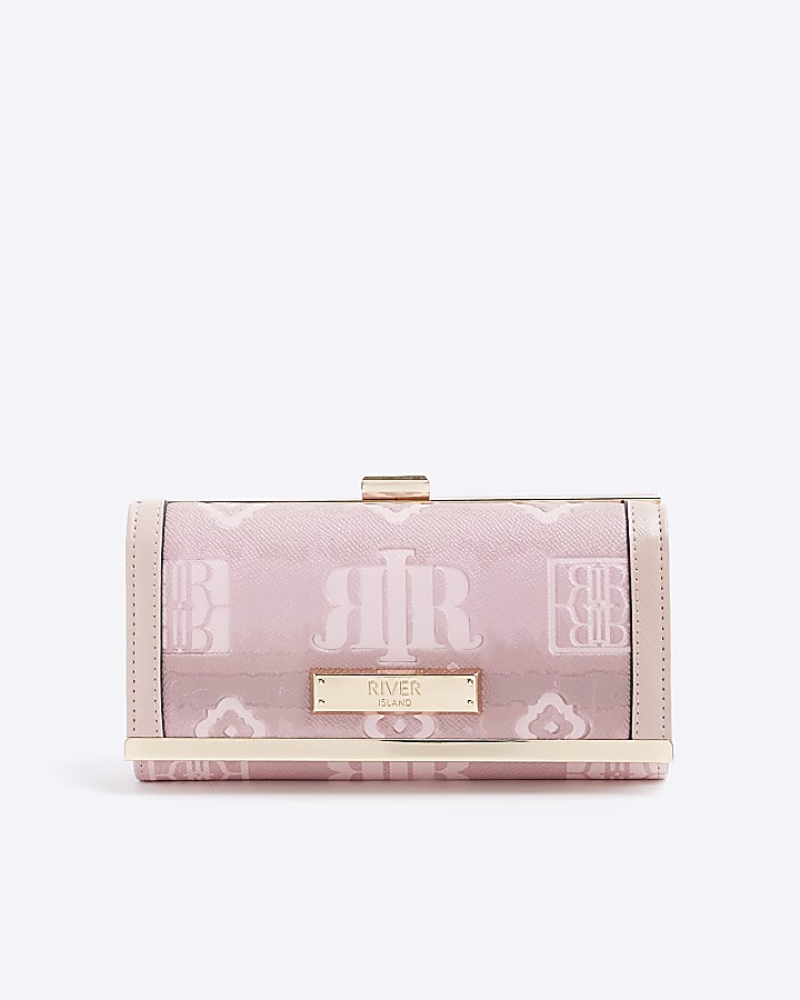 River island discount rose gold purse