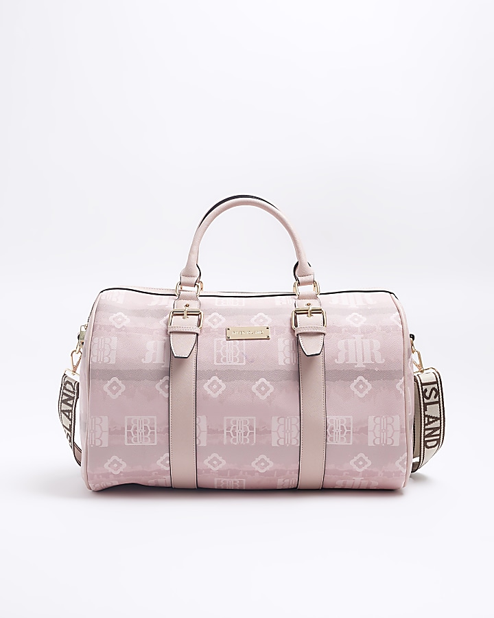 Pink RI ombre travel bag