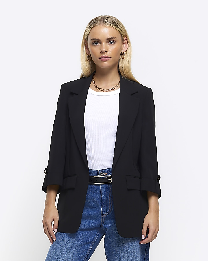 Black blazer shop womens petite