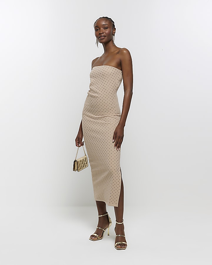 Bandeau 2024 midi dress