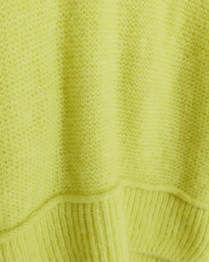 Yellow RI Studio seam detail jumper