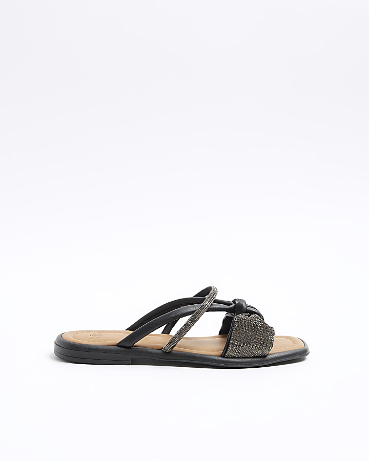 River island 2024 diamante sandals