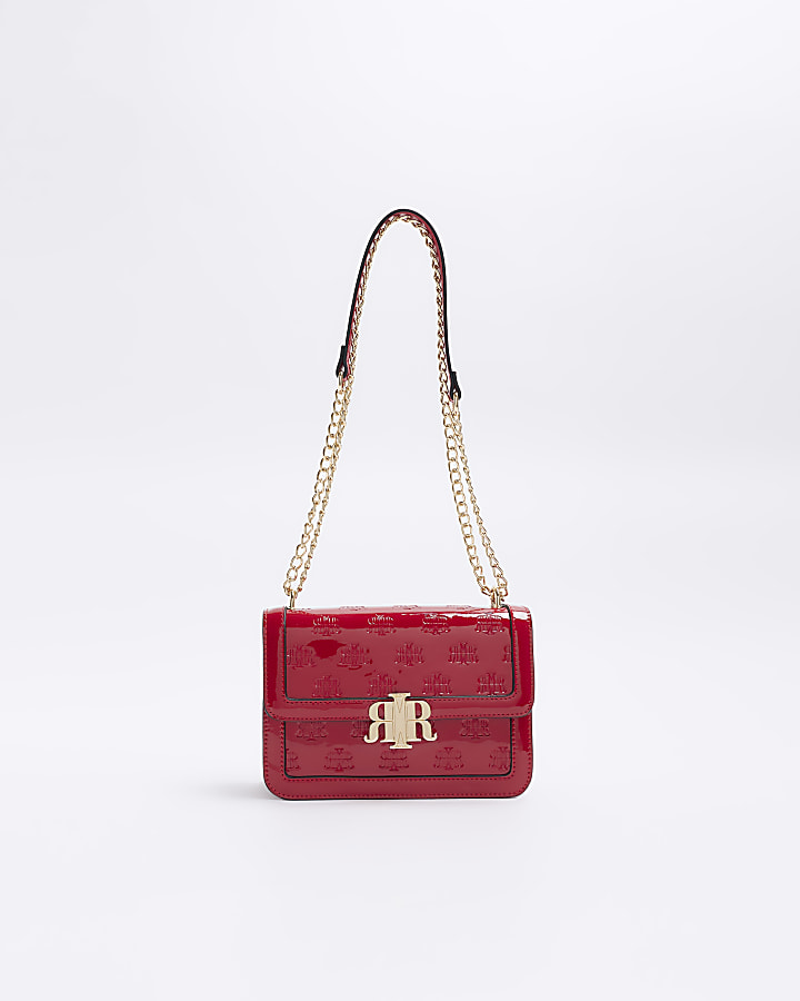 River island best sale red bag