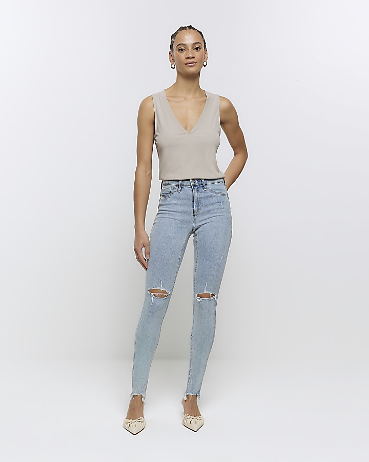 Sculpt & Define Indigo Slim Leg Jeggings