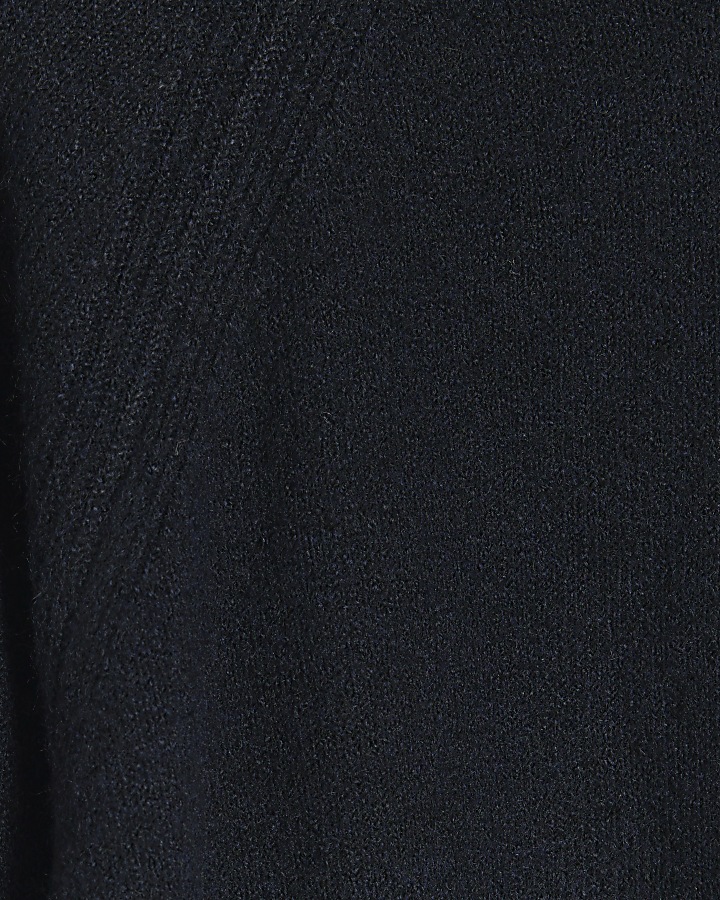 Navy knit jumper