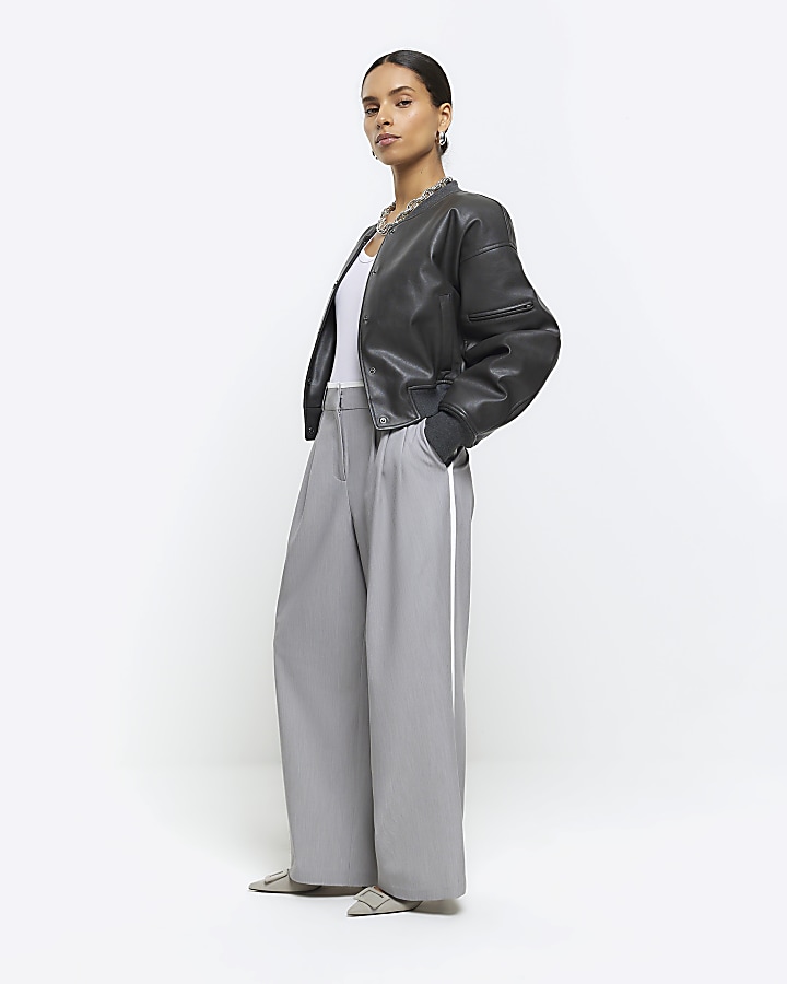 Petite 2024 grey trousers