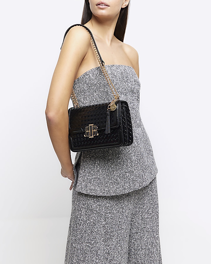 River island woven bag new arrivals