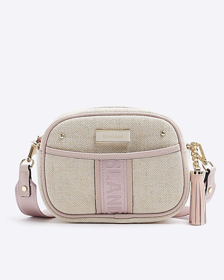 Beige river island bag hot sale