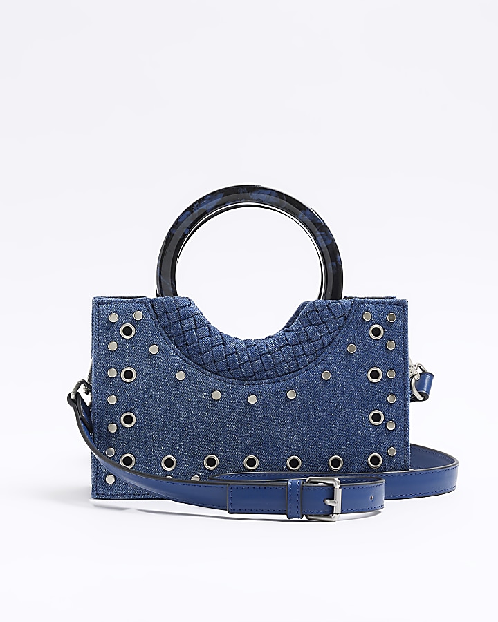 Studded cross body clearance bag