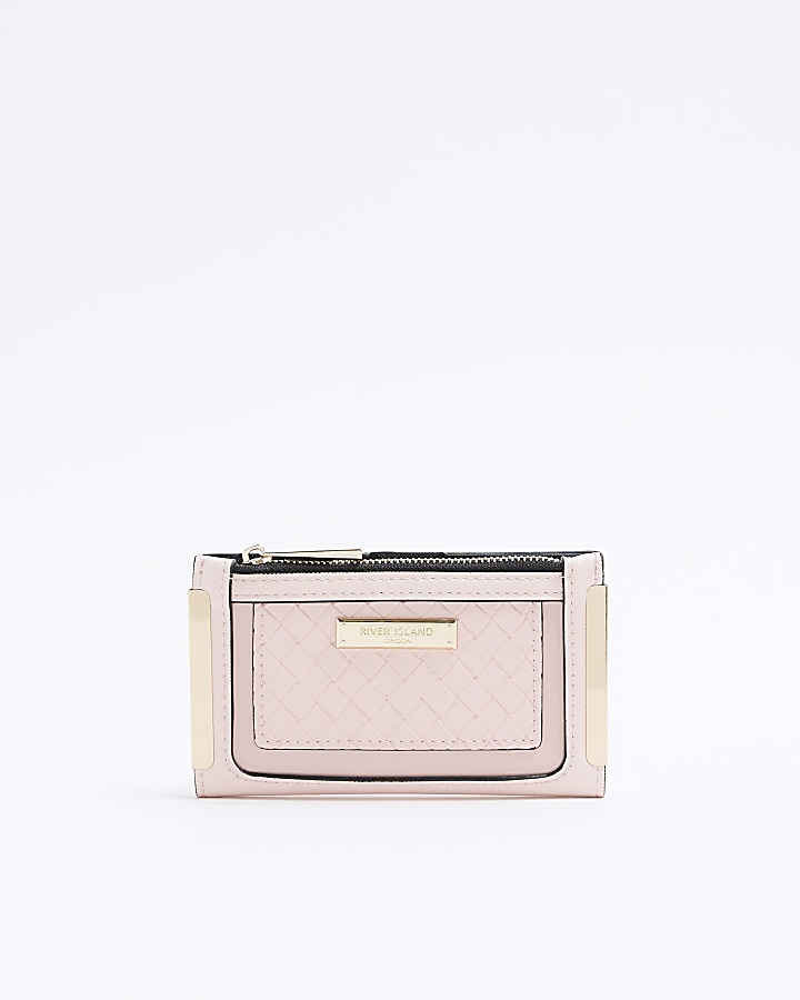 River island cheap rose gold purse