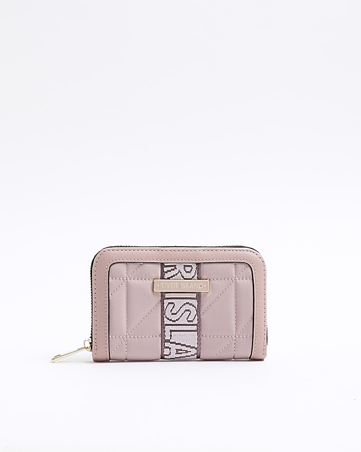 River island cheap rose gold purse