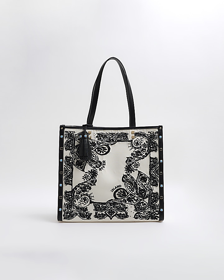 River island hot sale embroidered bag