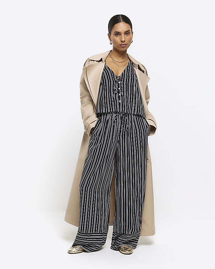 Petite striped clearance trousers