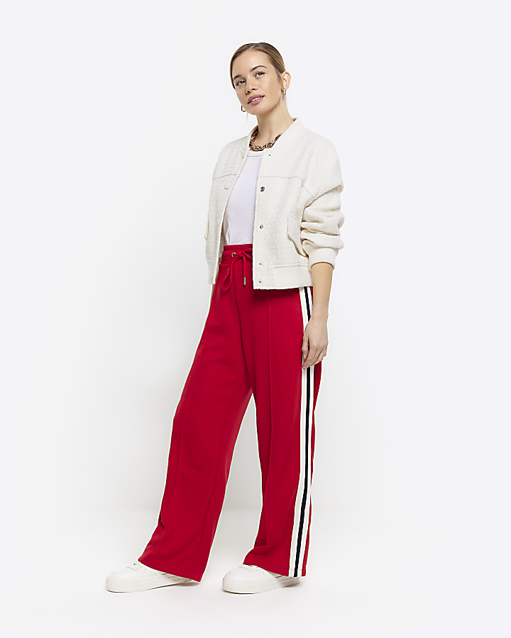 Zara jogging pants with best sale side stripes