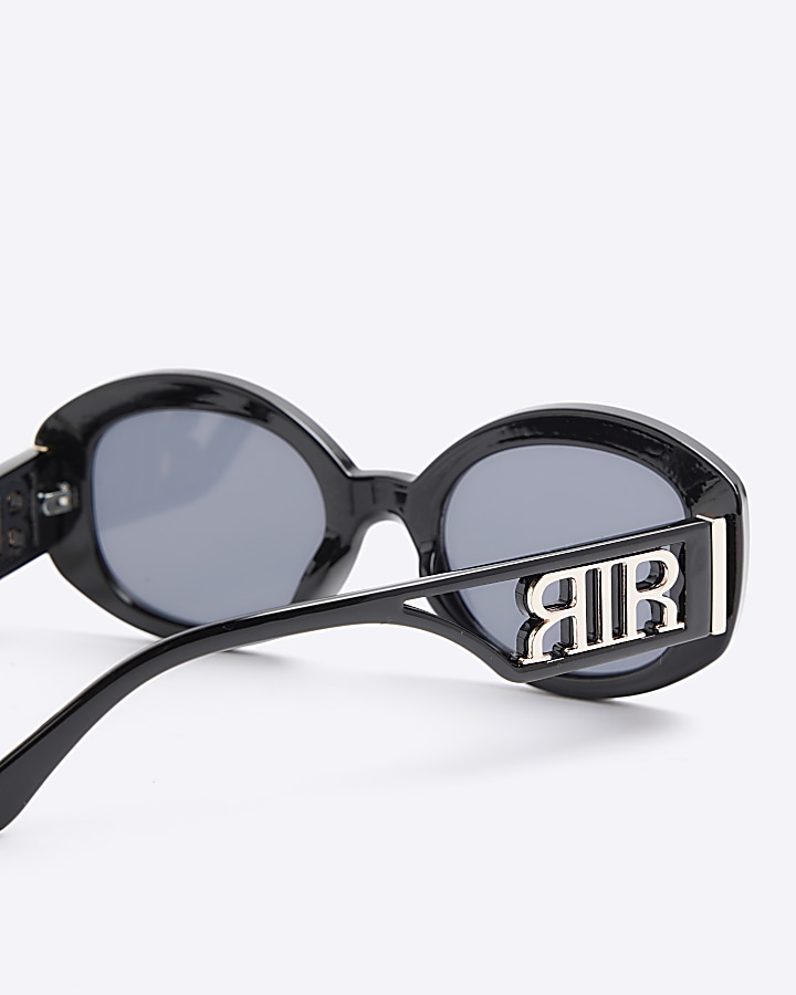 Black RI round sunglasses