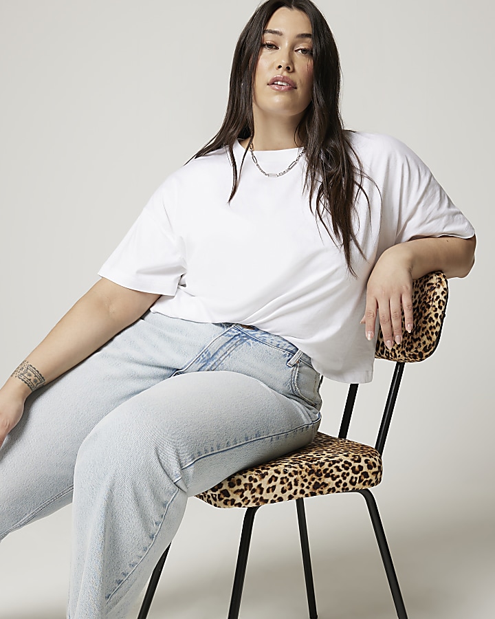 Plus size relaxed store jeans