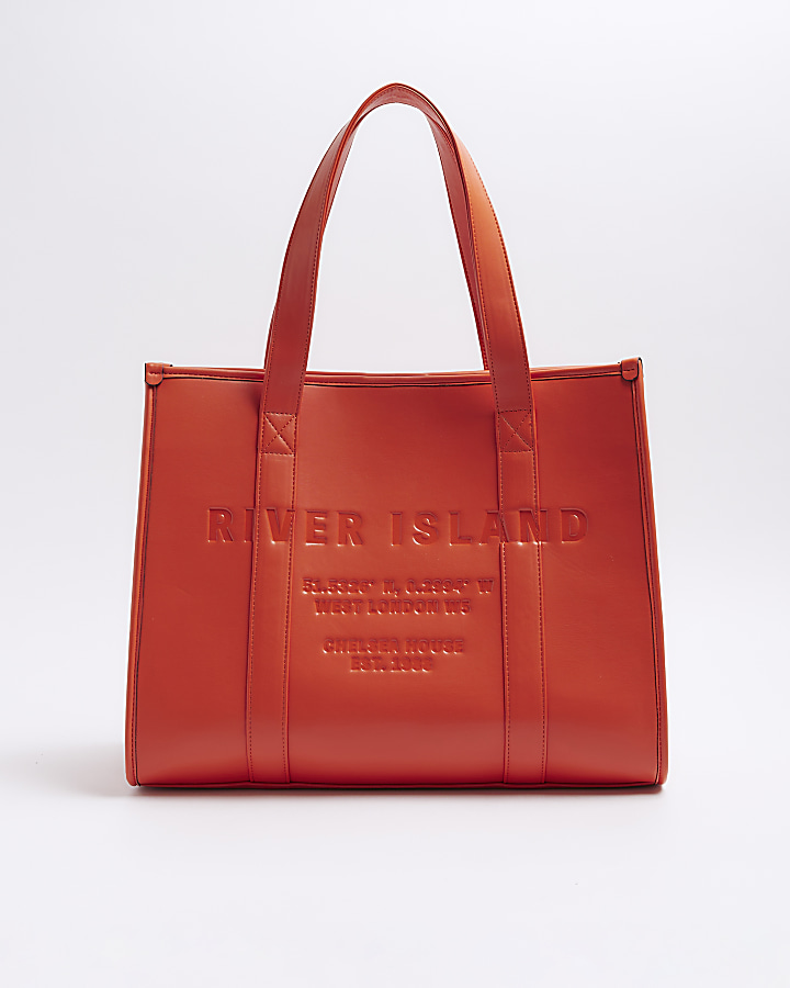 River island 2025 bags red