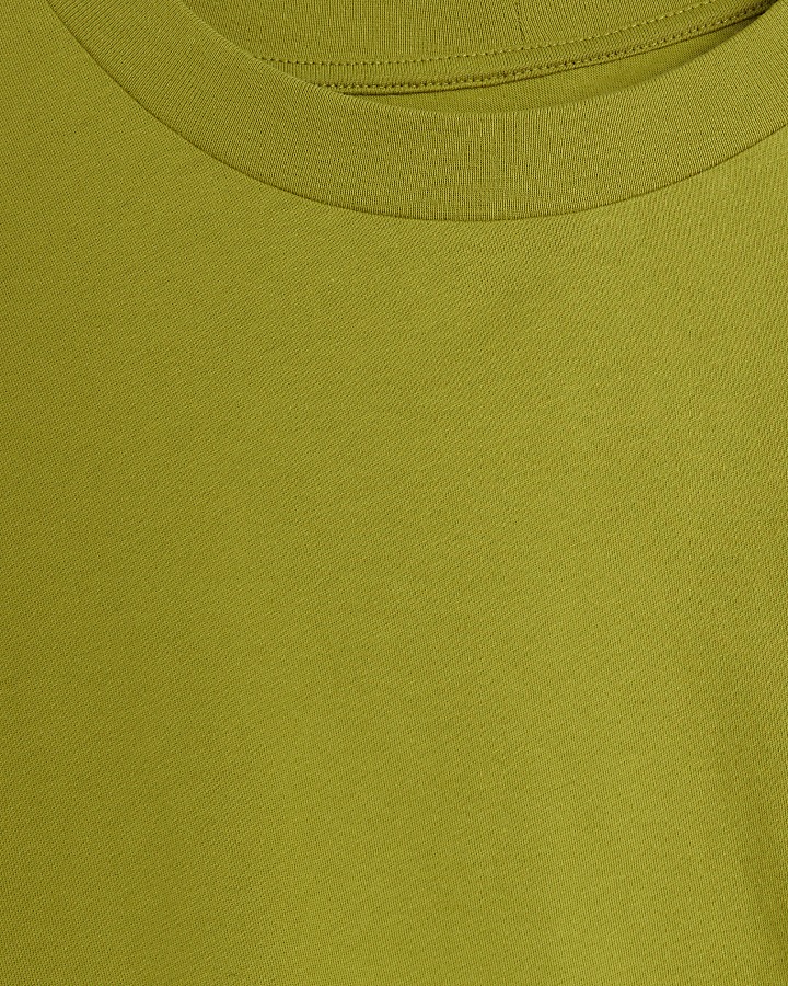 Green boxy t-shirt