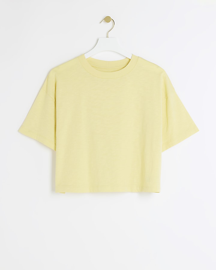 Yellow Boxy T-shirt