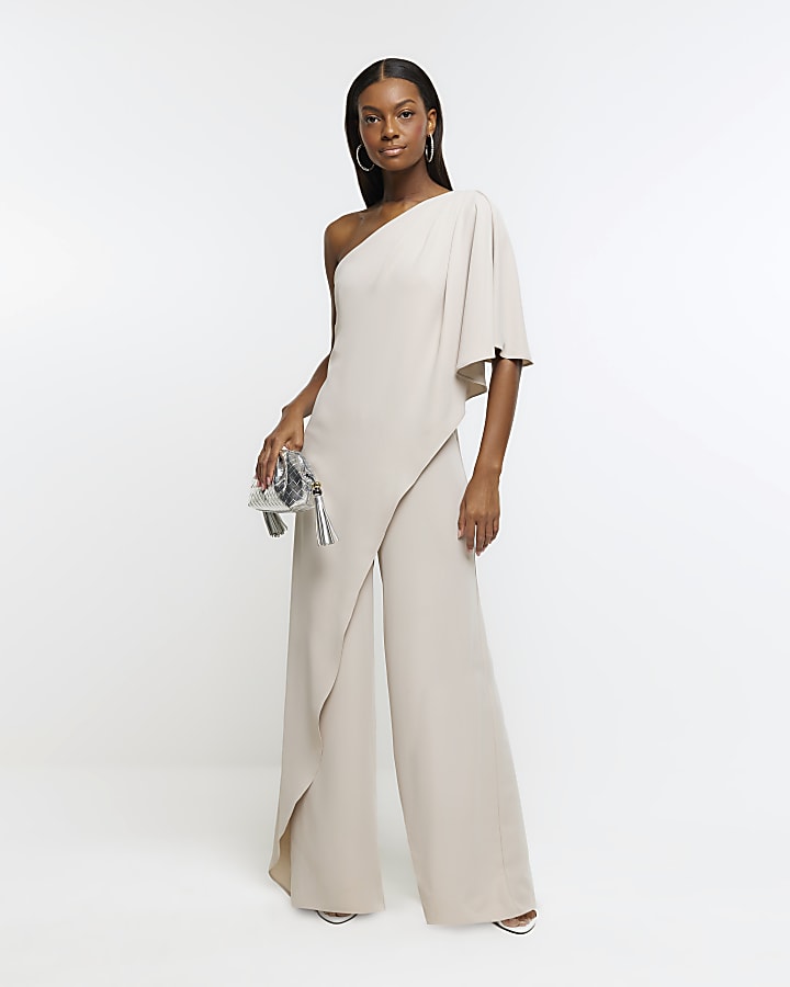 Evening jumpsuit shop with cape