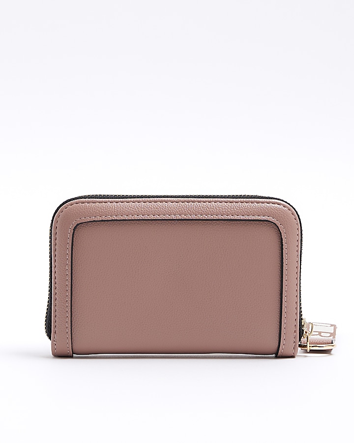 Pink RI embossed purse