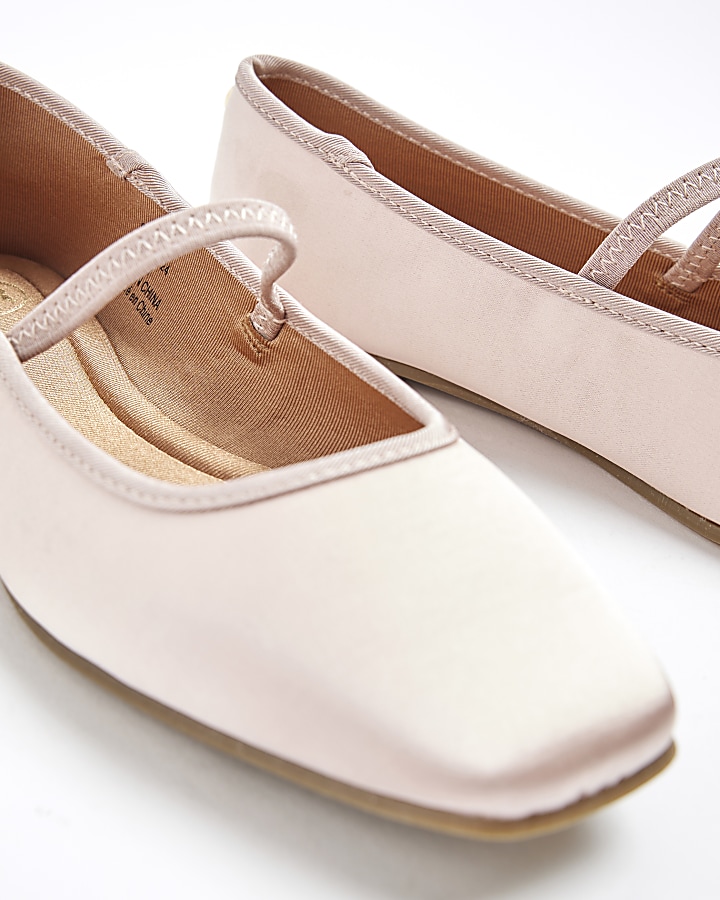 Pink Mary Jane Ballet Pumps