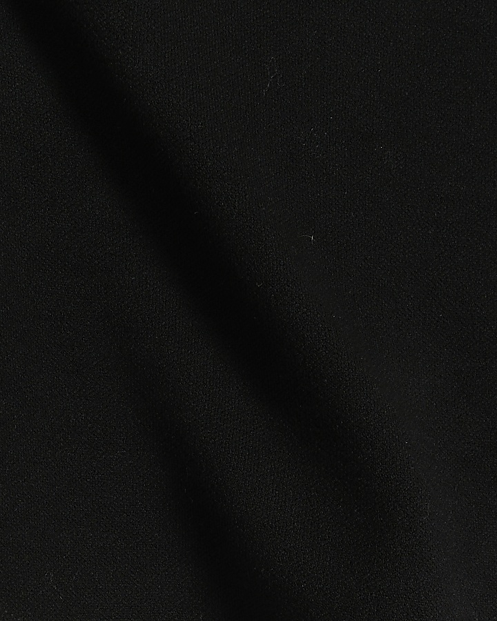 Black taped bandeau top