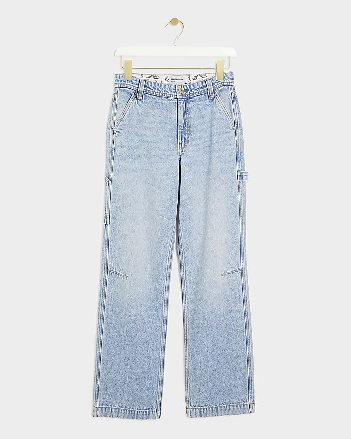 Denim carpenter loose fit jeans