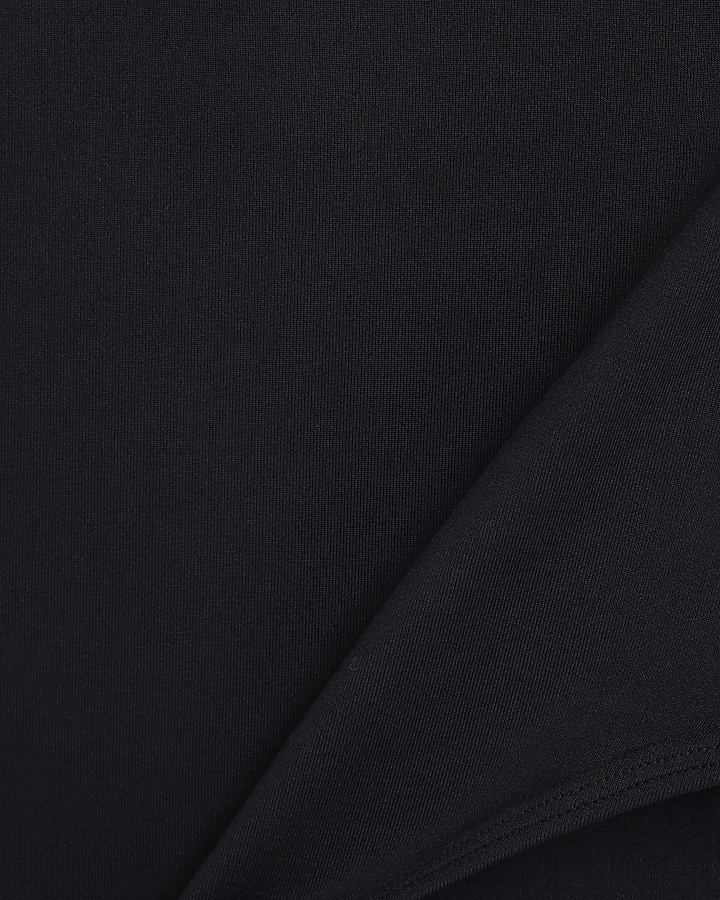 Black sleeveless bodysuit