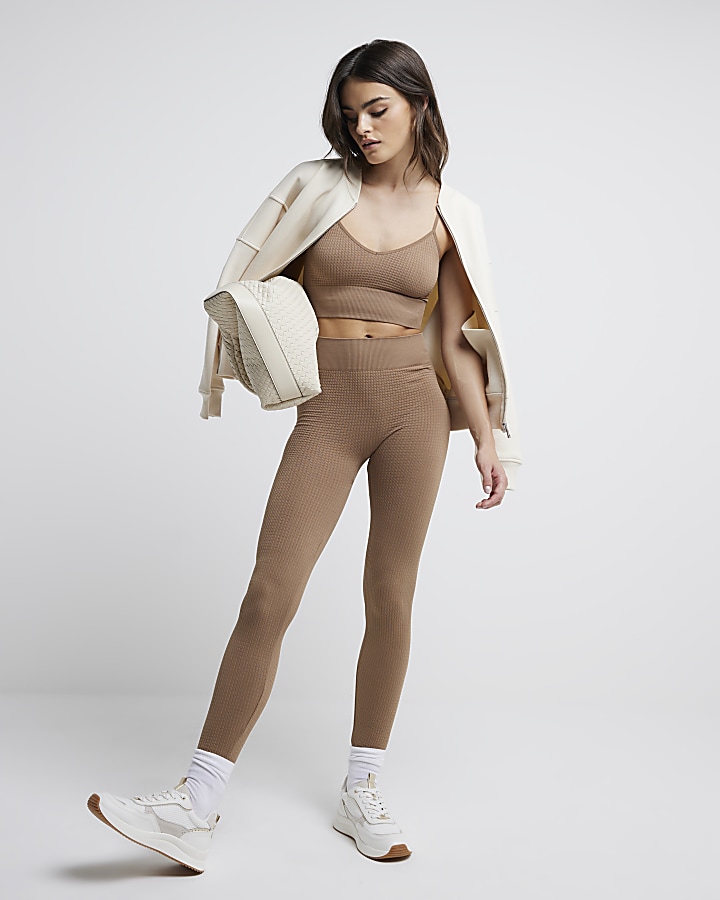 river island crop top and leggings