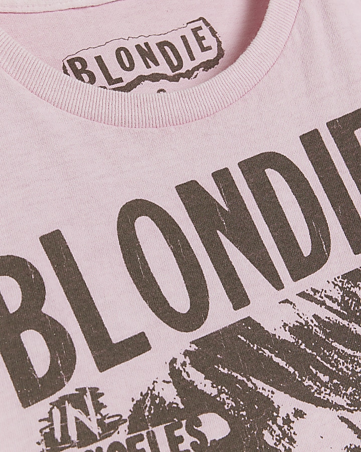 Pink Blondie Graphic T-shirt