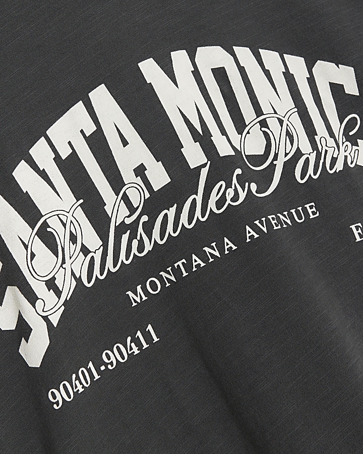 Grey Santa Monica graphic sweatshirt