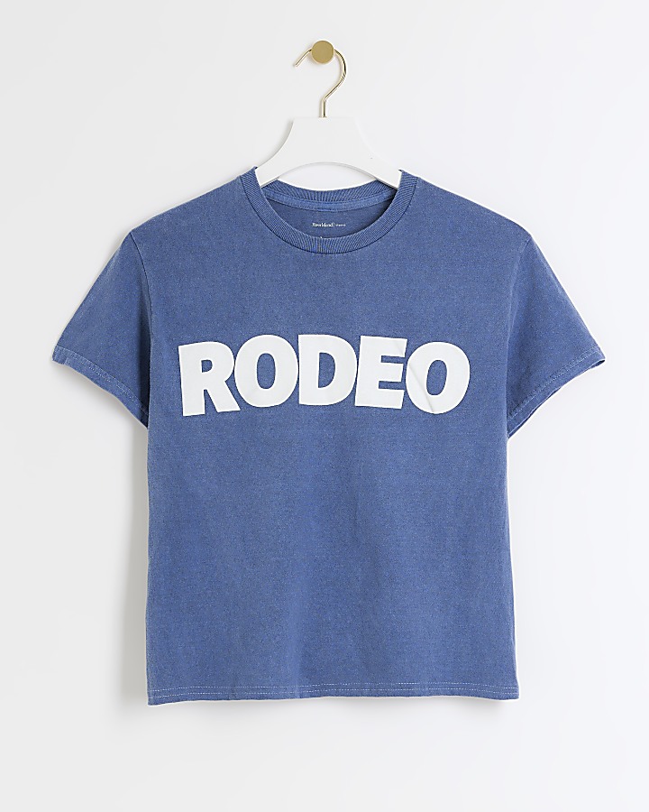 Blue rodeo graphic t-shirt