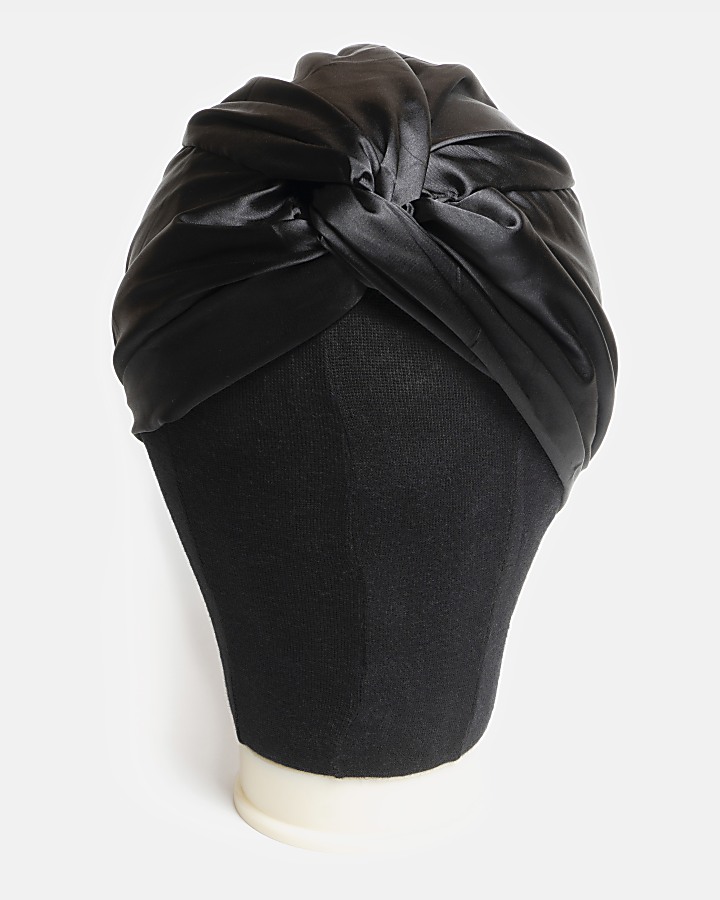 Easilocks Dream Hair Satin Turban Black