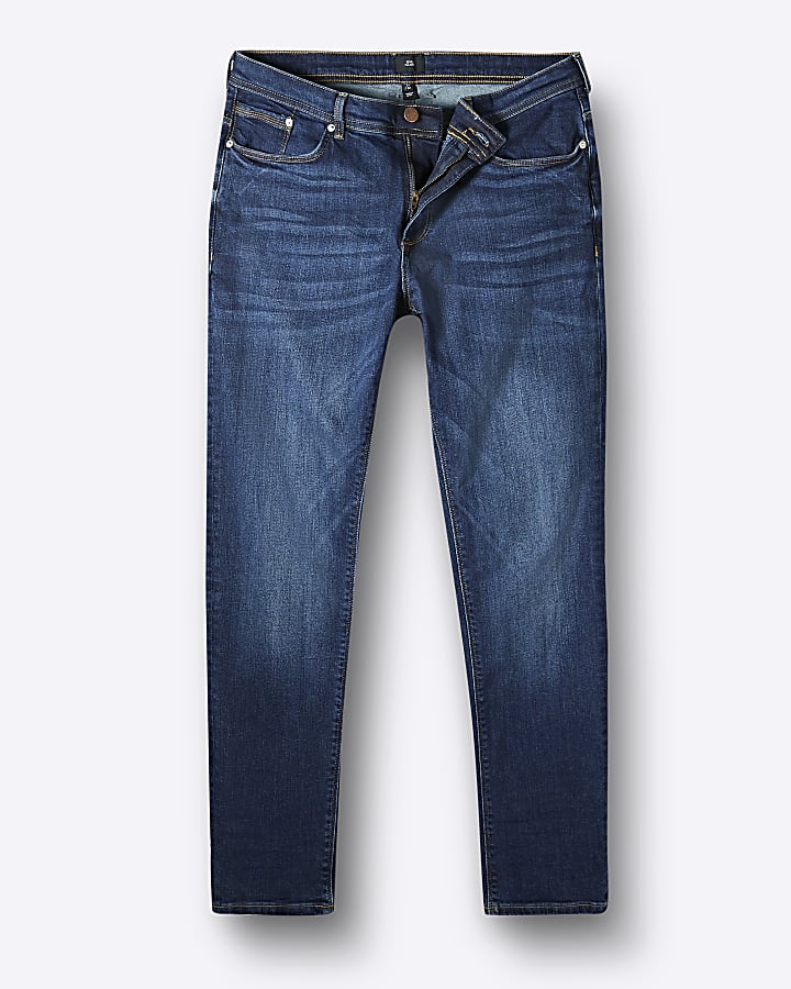 Dark blue skinny fit jeans