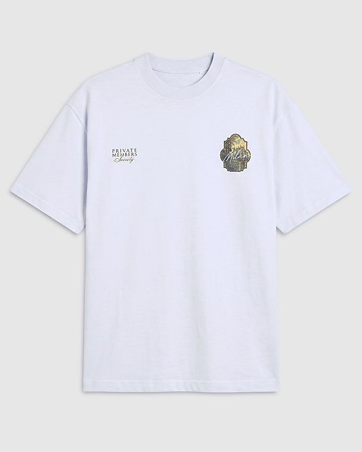 White Cotton Winter Keyhole Milan T-Shirt