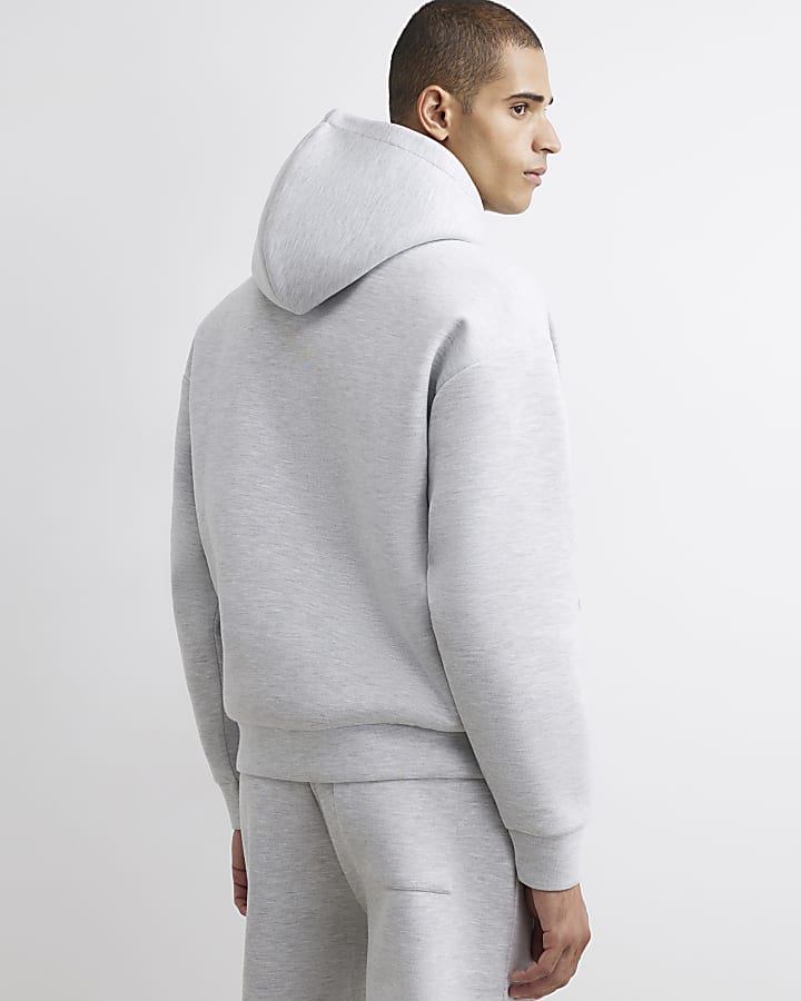 Grey Premium Oversized Fit Hoodie